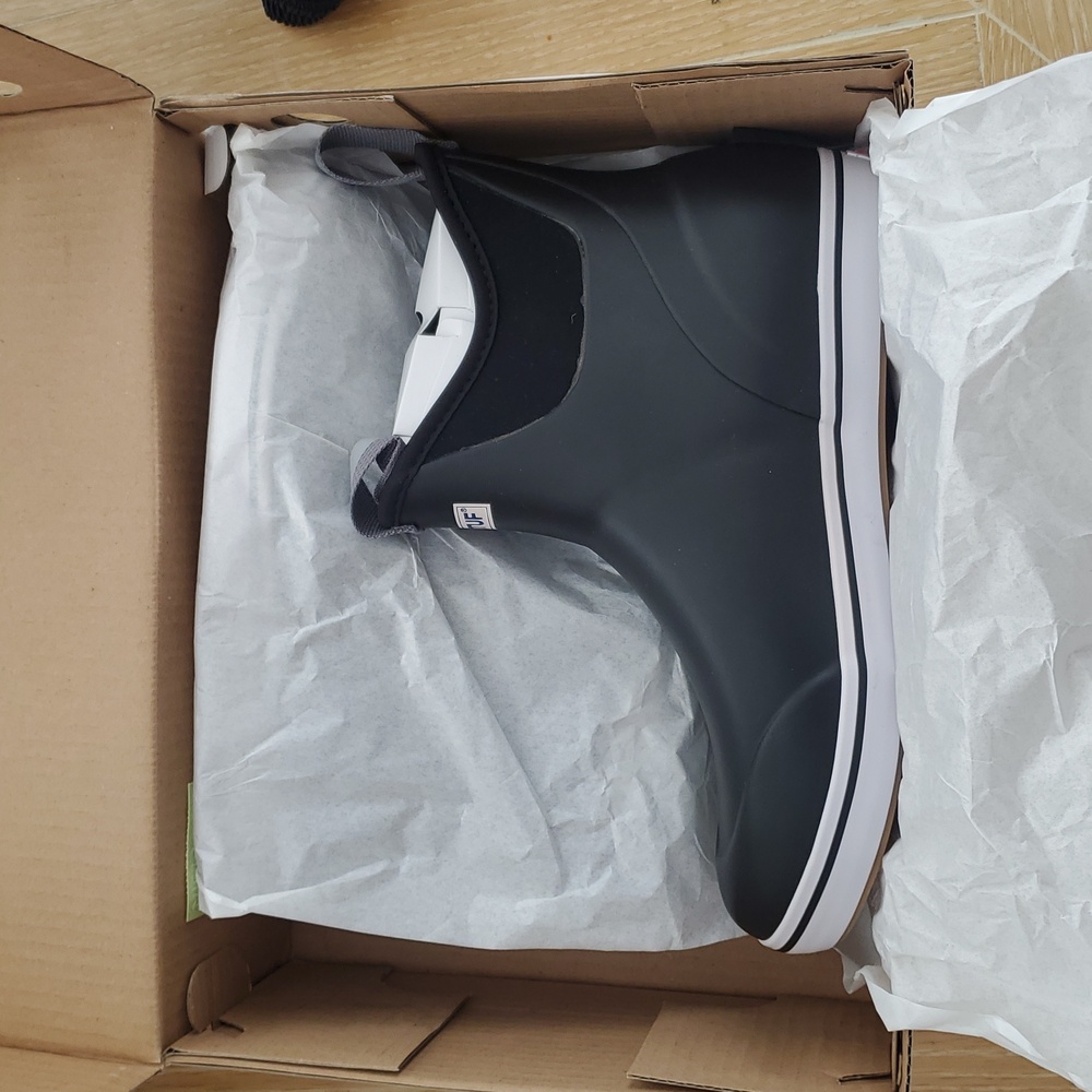 Xtratuf slip on boots - Black and White Modern Mid-Top Boots